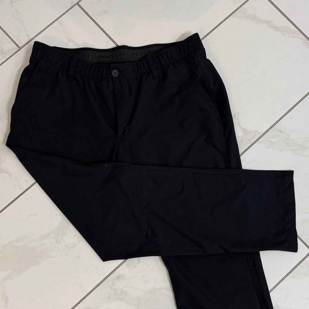 Under Armour Men's Black Chinos